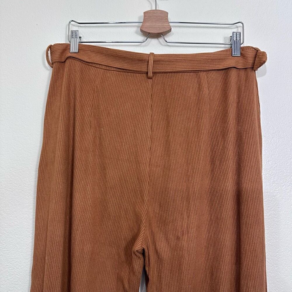 HP 🎉 House of Harlow 1960 x REVOLVE Ribbed Pants in Cognac Size XL - Picture 10 of 11